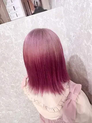 ミディアム 横田 ひかるのヘアスタイル