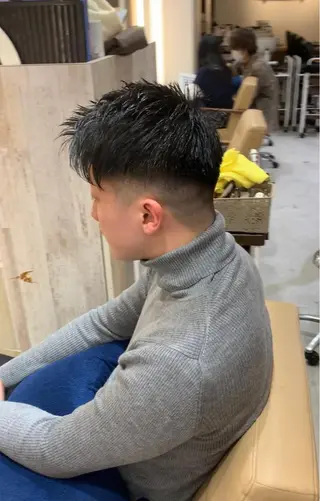 パーマ メンズ hair&make NOISM -eha-所属・メンズ特化美容師/ 新井　洸太のヘアスタイル