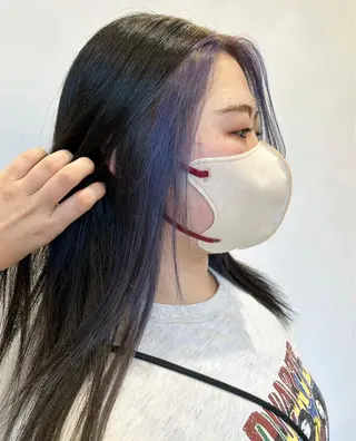 ロング ゆうき あすかのヘアスタイル
