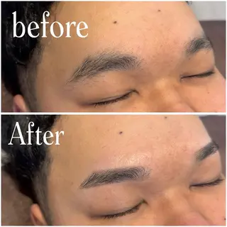 アイブロウ MASTER EYEBROW所属・🤍milano🤍 メンズ眉毛専門店の眉毛・アイブロウイメージ