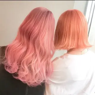 カラー 藤川 結名のヘアスタイル