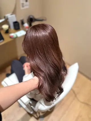 セミロング 岡嶋乃愛/layer cut🌈南船橋のヘアスタイル