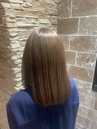 ミディアム カラー MINX 野村実莉 カット/パーマのヘアスタイル