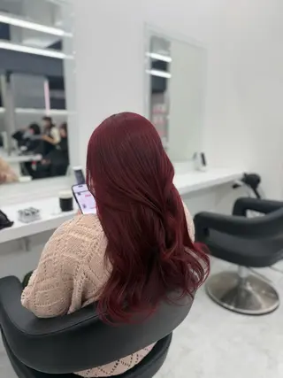 ロング カラー 🤍レイヤー/顔周り /hirari🤍のヘアスタイル