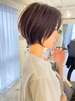 ショート カラー 平川 一真のヘアスタイル