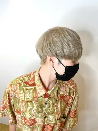 ミディアム 渋谷 メンズヘア⭐️ タニグチヨシユキのヘアスタイル