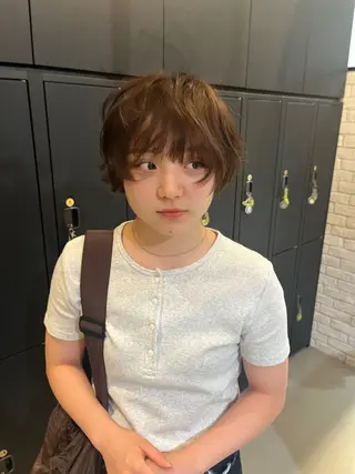 ショート パーマ the C ayuのヘアスタイル