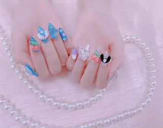 ネイル はぴねす所属・横浜 美夢のネイルデザイン