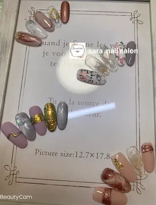 ネイル 小岩 Saraのネイルデザイン