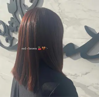 カラー 原田 雪花凜のヘアスタイル