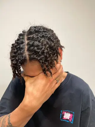 ショート パーマ メンズ メンズパーマのプロ 川野翔太のヘアスタイル