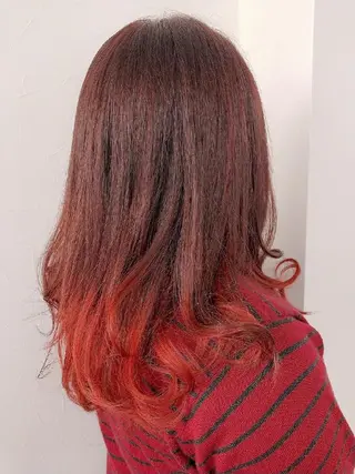 セミロング カラー デザインカラー髪質 改善Lilithのその他イメージ