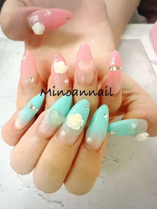 ネイル ❤minoannai メトロポリタン前店のネイルデザイン