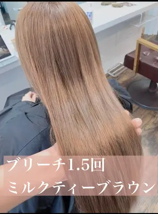 ロング salowin 原宿店所属・髪質改善ULTOWA 縮毛矯正モリムラのその他イメージ