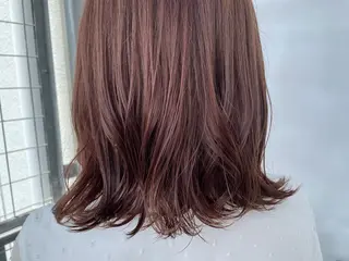 ミディアム カラー KAKONN【カコン】所属・【KAKONN】 yumikaのヘアスタイル