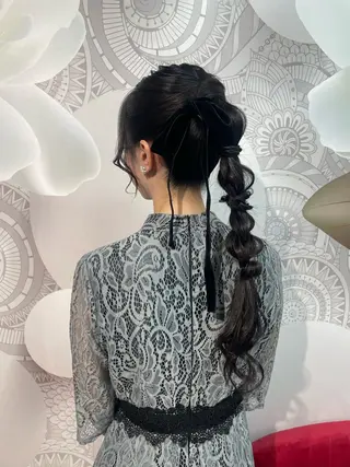 ヘアアレンジ 佐野 優美子のヘアスタイル