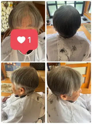 ショート タカハシ リナのヘアスタイル