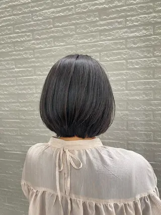 ショート ぷつっとボブ/ 似合わせ🥀原ちひろのヘアスタイル