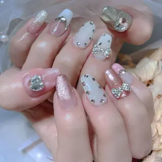 ネイル 長さだし専門店 M2　rikaのネイルデザイン