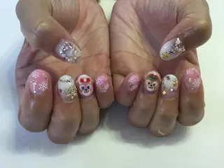 ネイル 💎🐰 saki. m 🐰💎のネイルデザイン