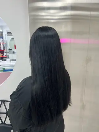 ロング カラー ヘアアレンジ ダブルカラー特化💖 韓国ヘア💖りくのヘアスタイル