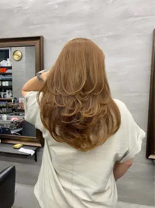 ロング カラー 🔷似合わせのプロ KUMA🔷のヘアスタイル