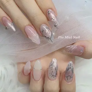 ネイル HANA 長さだしのネイルデザイン