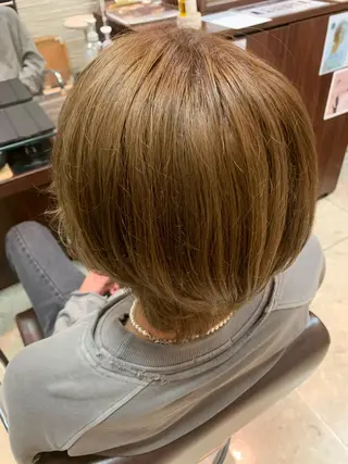 ショート 譜久島 かりんのヘアスタイル