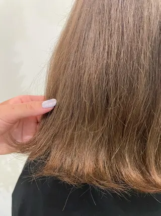 カラー 髪質改善カラー🤍 エクステ✨君島由実子のヘアスタイル