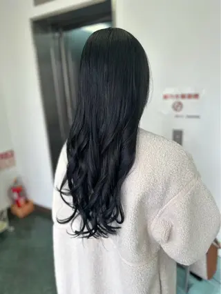 ロング カラー LEAPS adore都島店所属・みゆう 都島/透明感のヘアスタイル