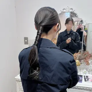 ロング ヘアアレンジ LUNA🌙韓国ヘア 🌙レイヤーカットのヘアスタイル