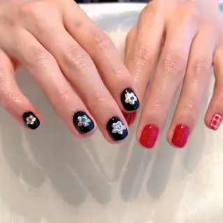 ネイル 新井 ひなののネイルデザイン