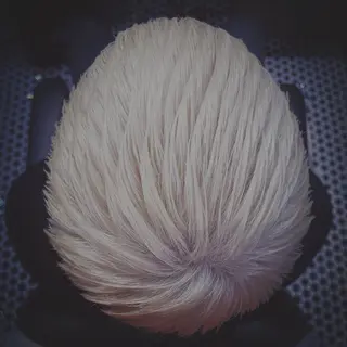 ショート カラー メンズ Barbershop UN-FIL所属・川上 黎弥のヘアスタイル