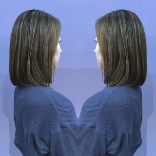 ショート カラー 細川 亮のヘアスタイル