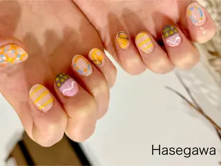 ネイル DROP所属・DROP 長谷川のネイルデザイン