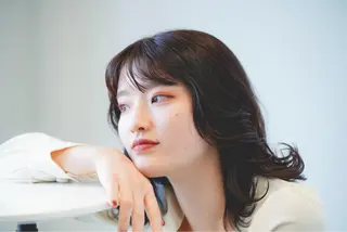 ミディアム カラー やました りの☁のヘアスタイル