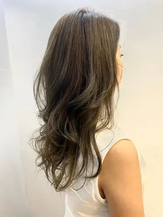 ロング カラー 艶髪カラー&ウルフ フルカワ ヒロズミのヘアスタイル