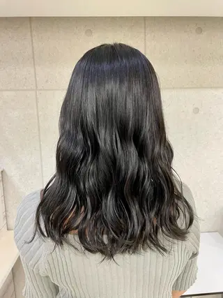 セミロング カラー XANADU上野店 🐼ﾖｺﾊｼのヘアスタイル