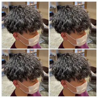 パーマ メンズ 💎髪質改善／艶髪 荻原💎のヘアスタイル