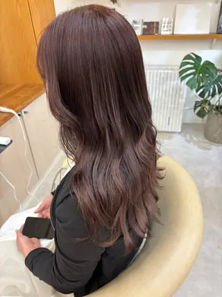 ロング カラー LYNDA所属・仙台/LYNDA/ 艶カラー/chikaのヘアスタイル