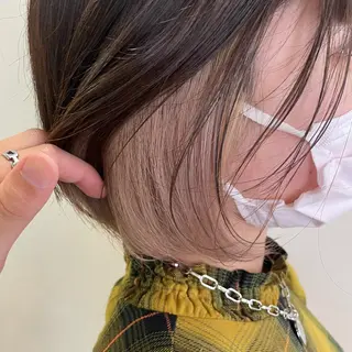ミディアム カラー haf店長 ✂︎タカハシレン✂︎のヘアスタイル