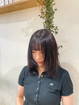 ミディアム カラー アレンジ/カラー/ カット/ココミ🧚のヘアスタイル