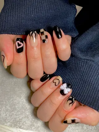 ネイル Liennail 持込デザインやり放題のネイルデザイン