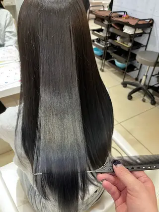 ロング カラー 🎴 永井あさひ🎴のヘアスタイル