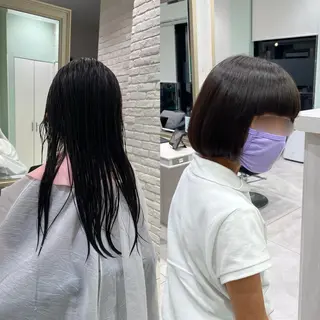 ショート キッズ パク・ボミン小野リエ 韓国ハーフ🦊のその他イメージ