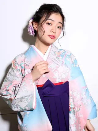 ヘアアレンジ 乳井 悠香のヘアスタイル