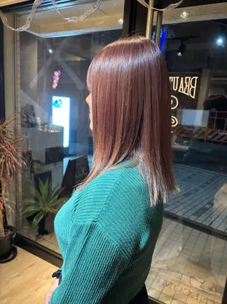 カラー ふじた/透明感カラー レイヤーカットのヘアスタイル