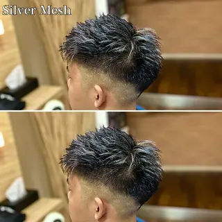 ショート カラー メンズ 🔮メンズ縮毛矯正 毛流れパーマ💎竹永のヘアスタイル