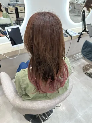 ミディアム カラー 透明感カラー/韓国風 /髪質改善/ゴトウのヘアスタイル