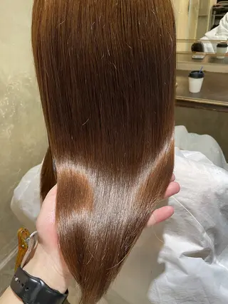 ロング 【💎ツヤ髪💎】 ダメージレスカラー✨のヘアスタイル